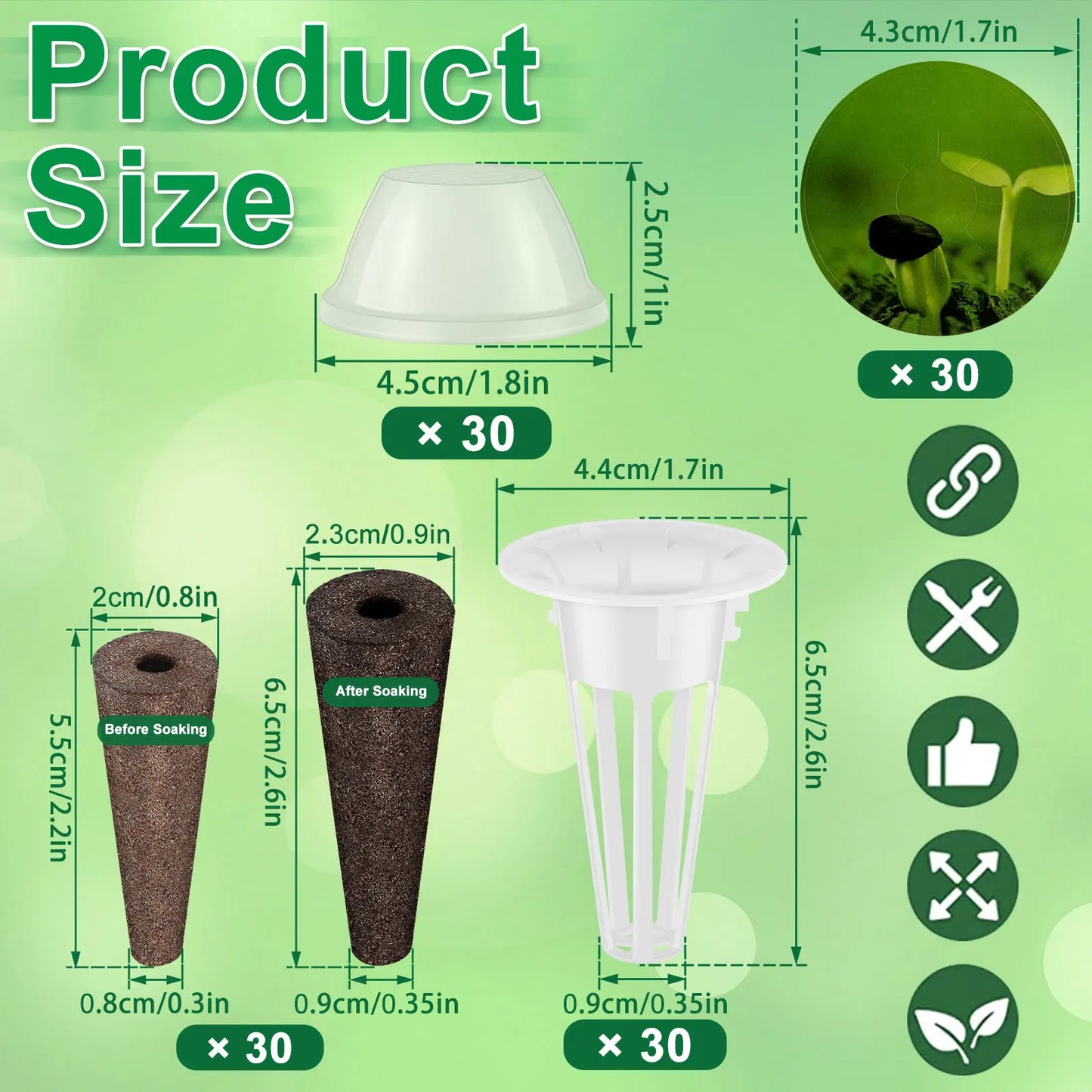 Ultimate Hydroponic Pods Kit - 120/166 Reusable Seed Pods with Nutrients for Indoor Gardening Success!