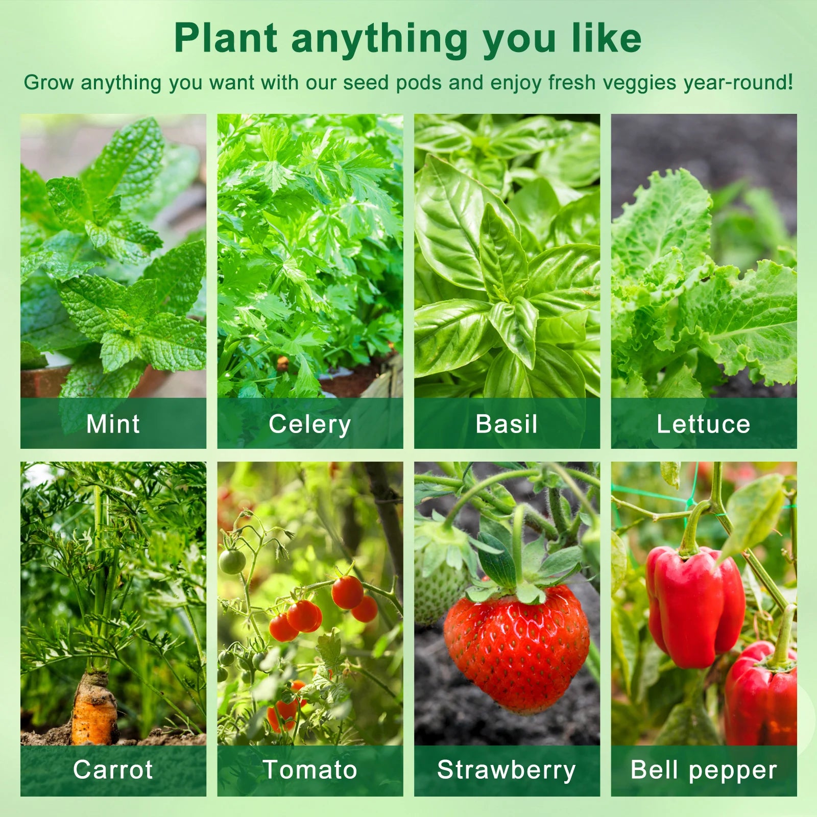 Ultimate Hydroponic Pods Kit - 120/166 Reusable Seed Pods with Nutrients for Indoor Gardening Success!