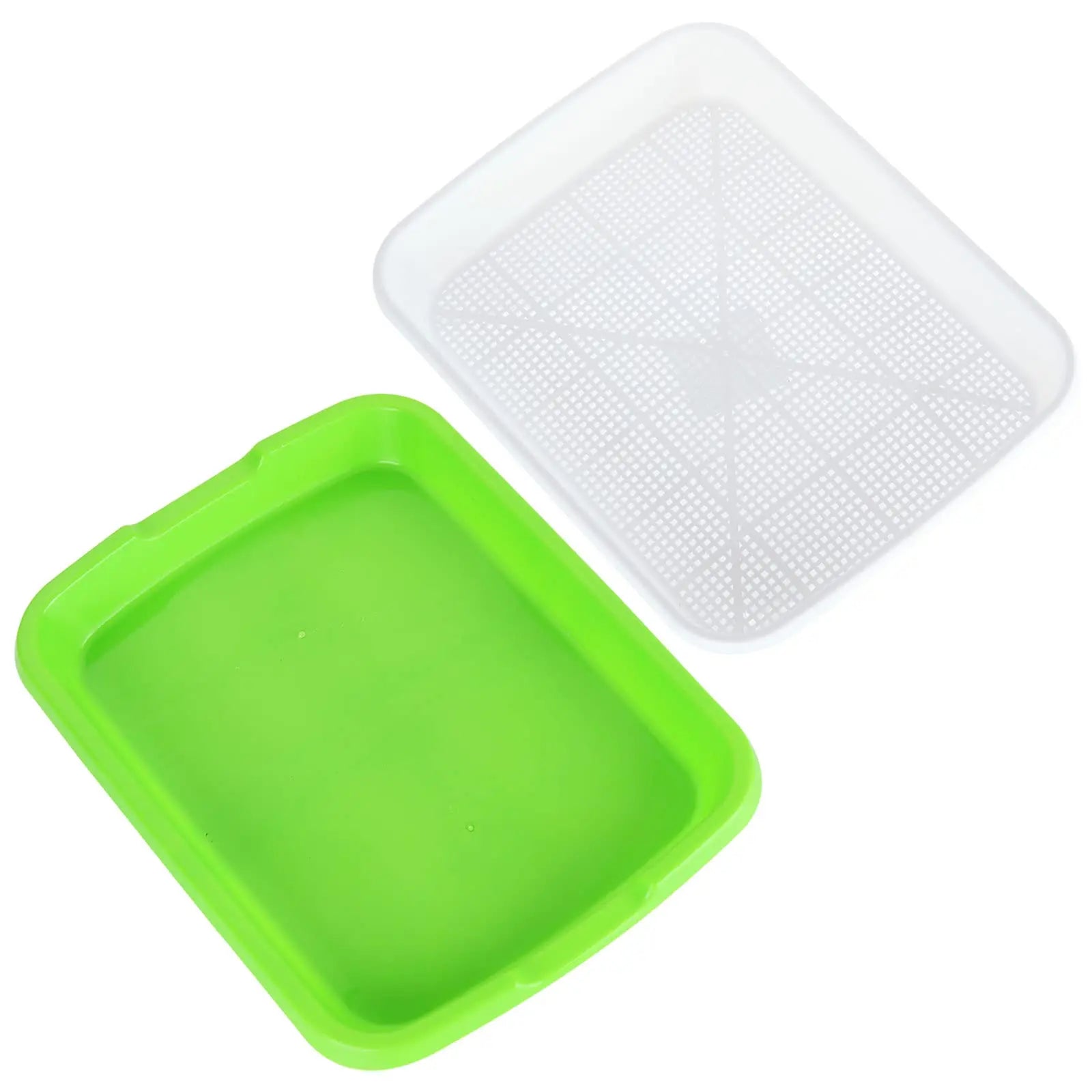 Hydroponic Microgreens Sprouter Tray - Perfect for Home Garden and Nursery!